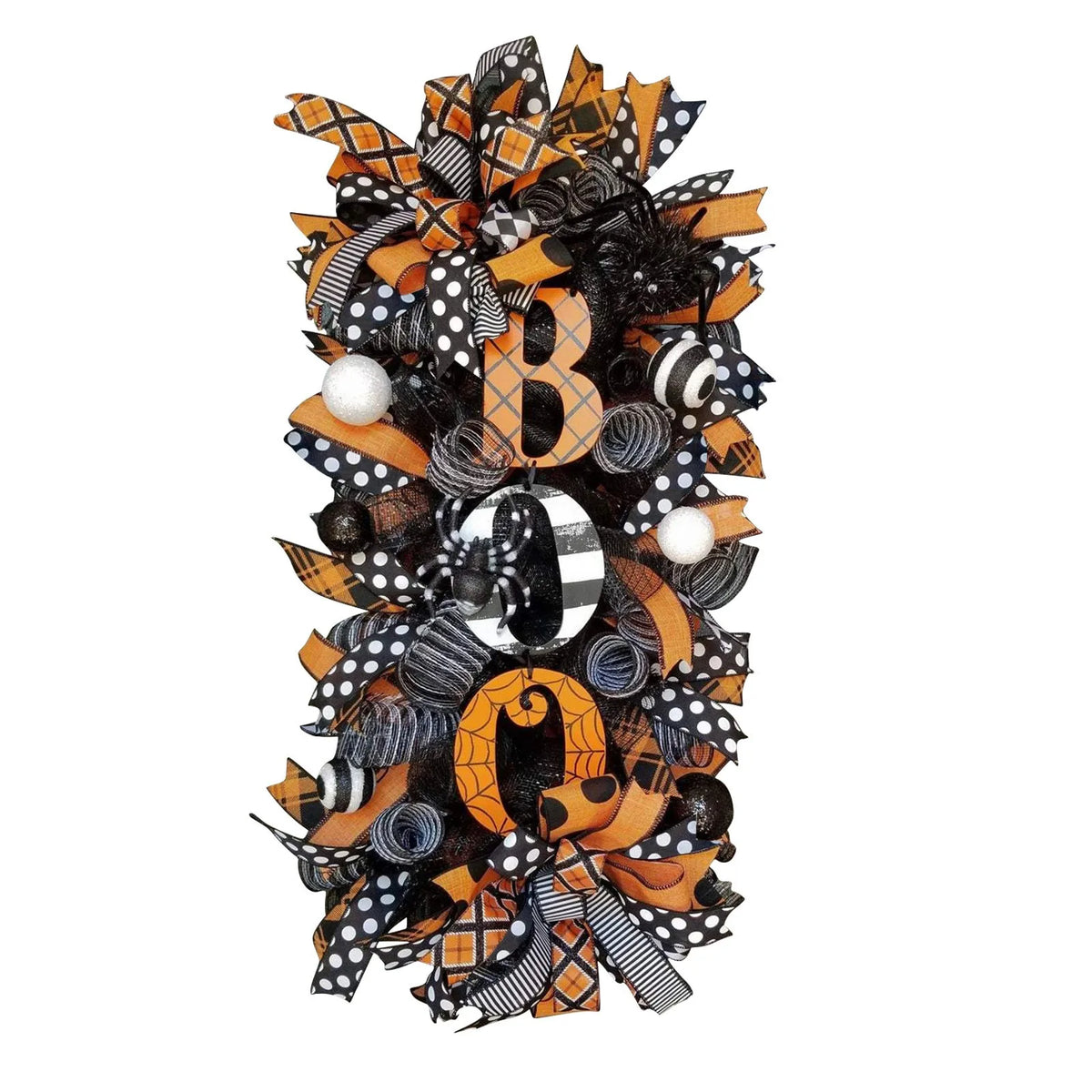 3D Halloween Swag Wreath – Fall Front Door & Wall Decor