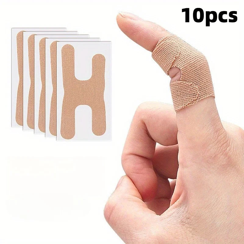 10-Pack Self-Adhesive Finger Cots Tape – Flexible & Breathable