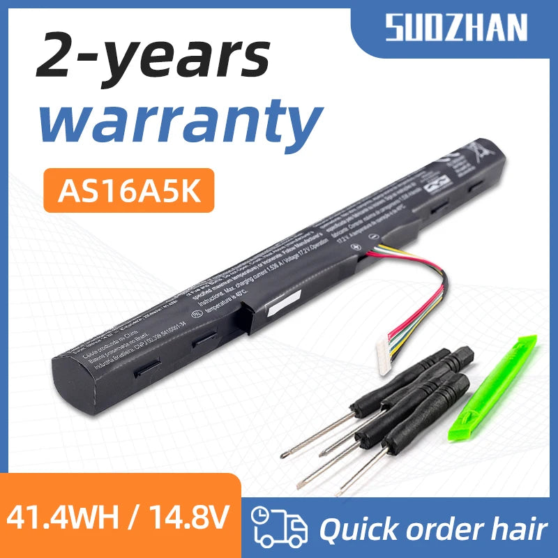 SUOZHAN AS16A5K Battery for Acer Aspire E15 E5-575 Series