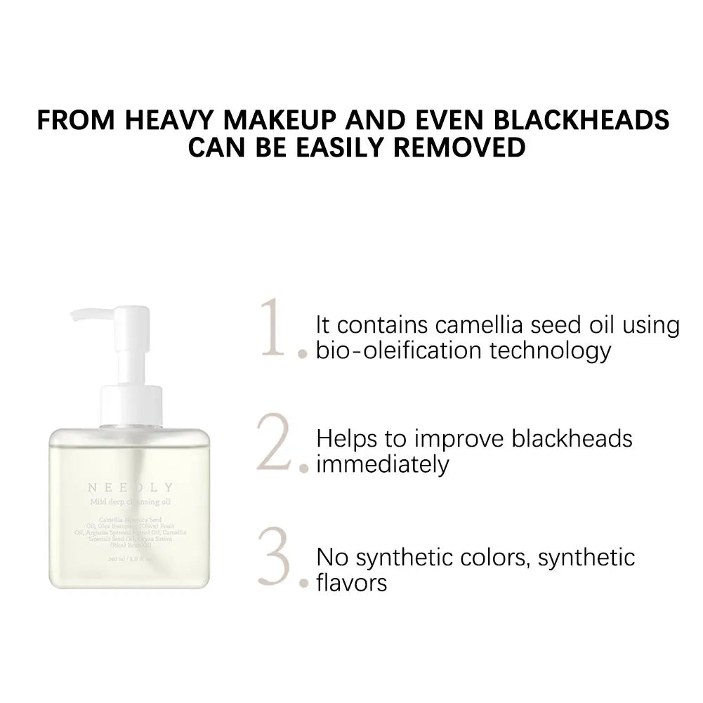 Misscheering Mild Cleansing Oil – Gentle Makeup Remover 240ml
