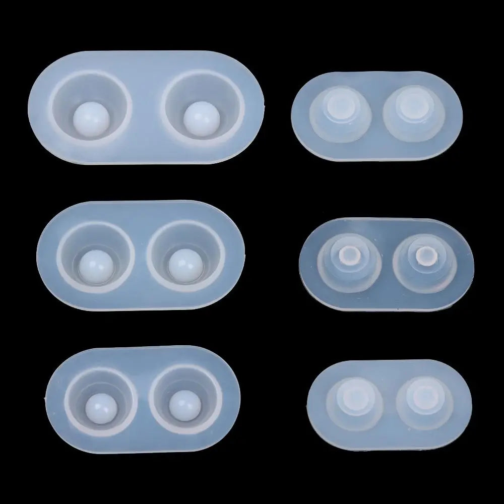Silicone Eyeball Casting Mold – Half Round DIY Doll Eye Mould