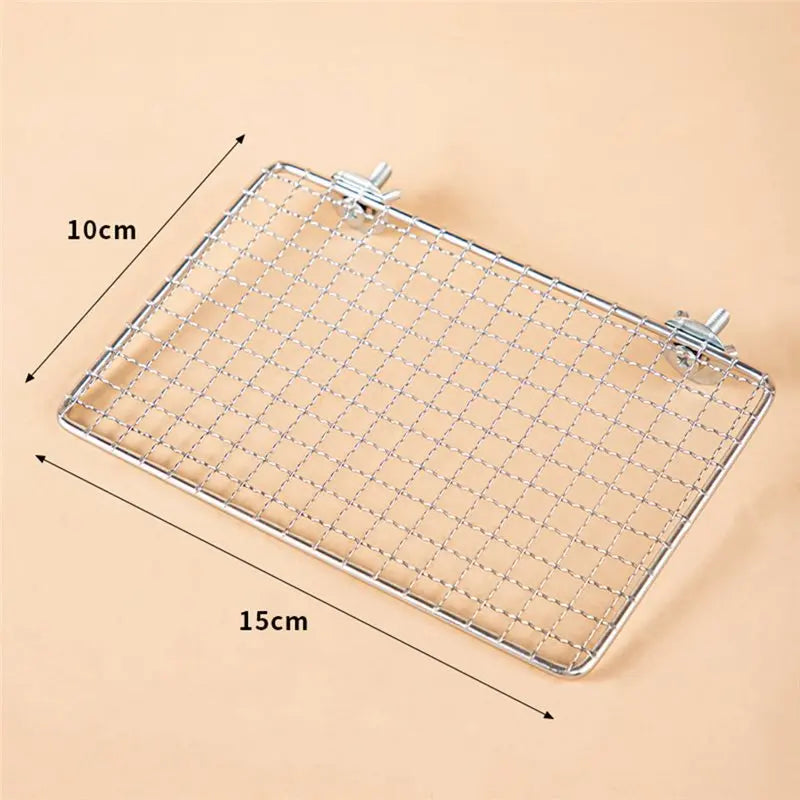 Stainless Steel Parrot Perch Platform – Bird Exercise Shelf