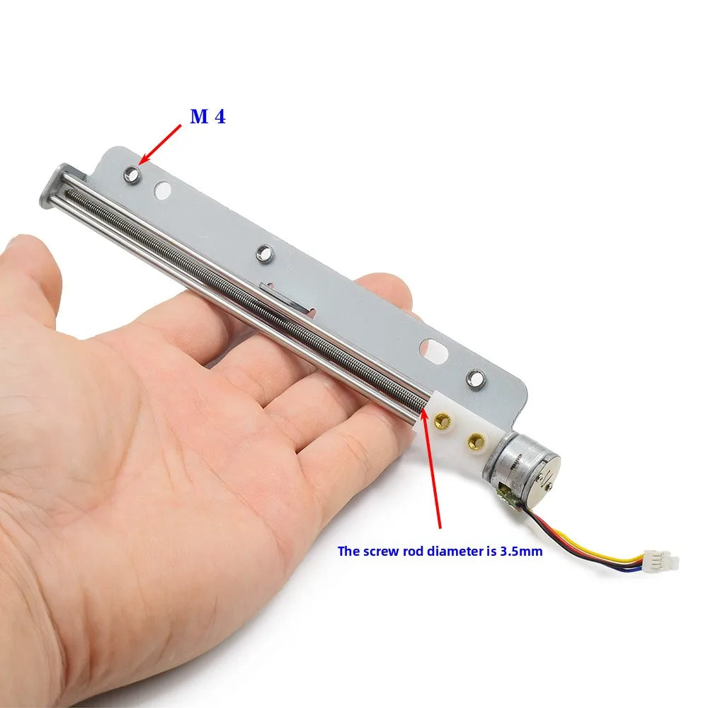 15mm Linear Screw Stepper Motor 123mm Stroke for 3D Printer DIY