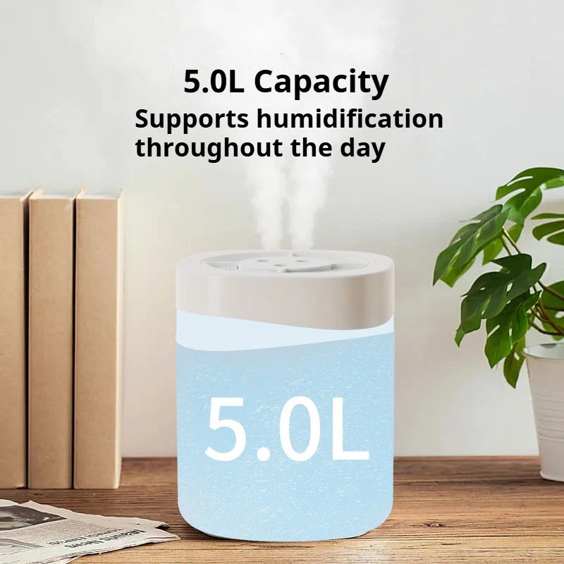 5L Triple Mist Humidifier Aromatherapy Diffuser 7-Color LED | VIBE