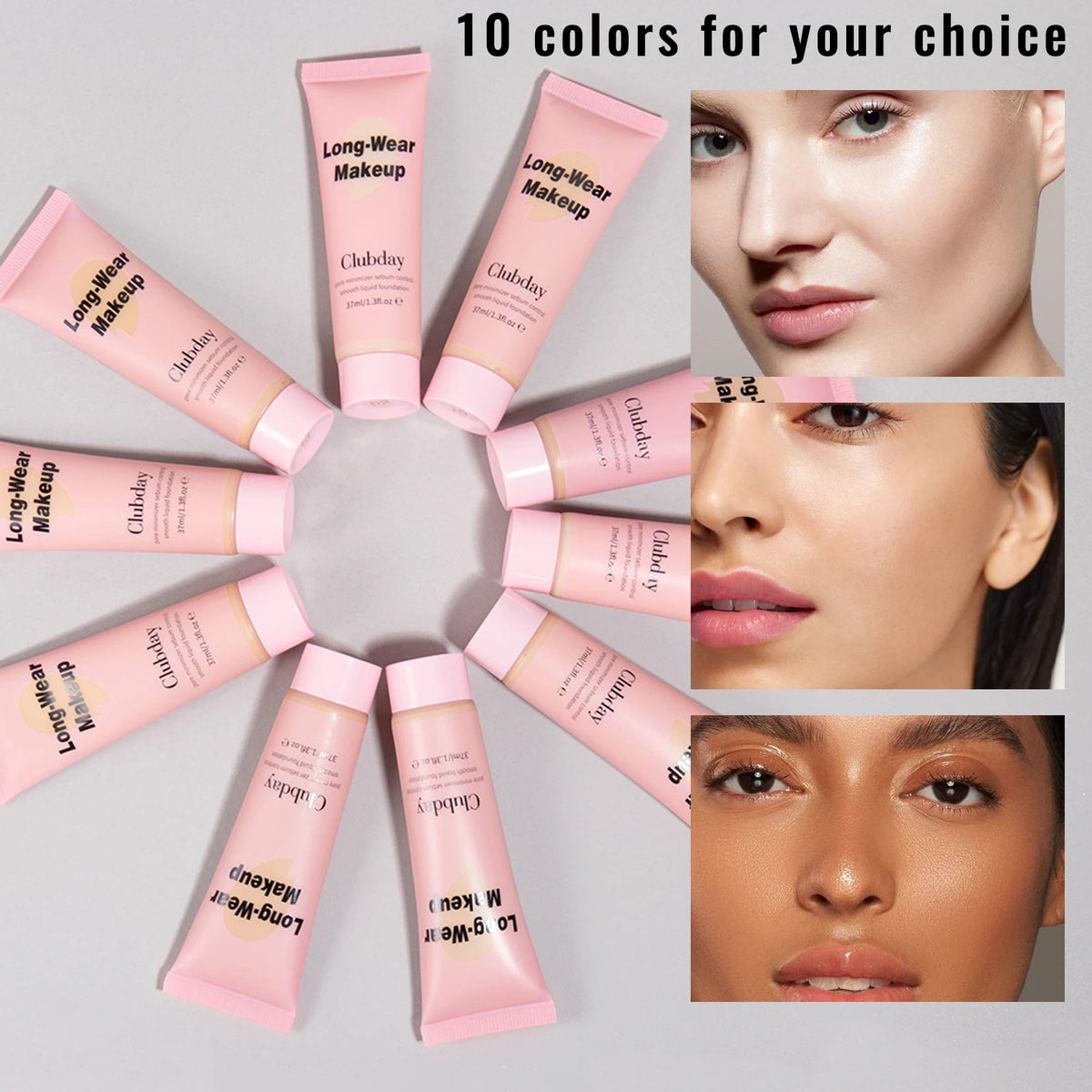 MYHO BB Cream Matte Foundation – High Coverage & Oil Control