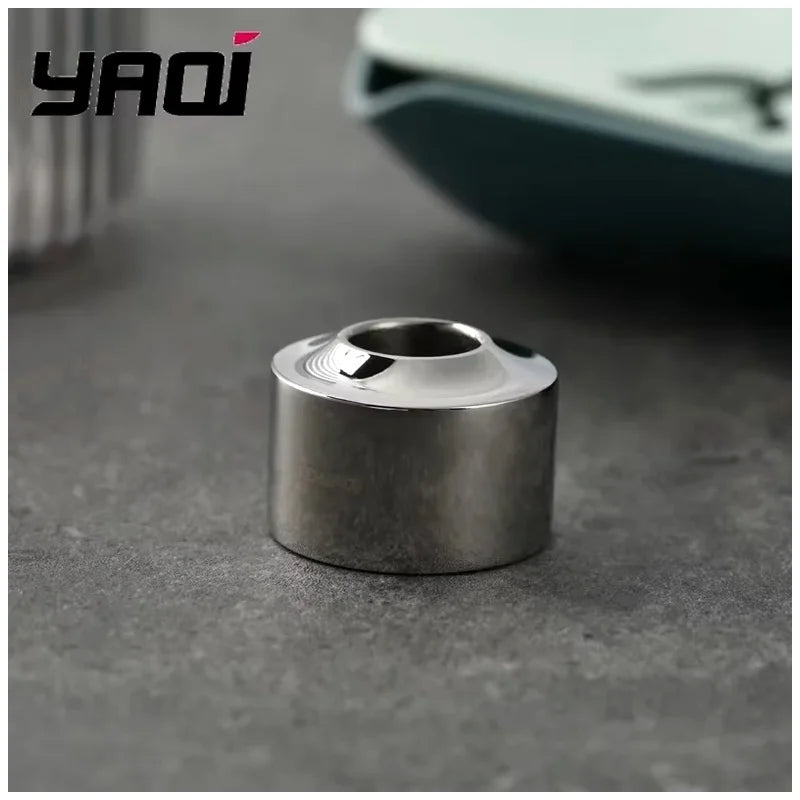YAQI Inkwell Stainless Steel Razor Holder – Men's Shaving Stand