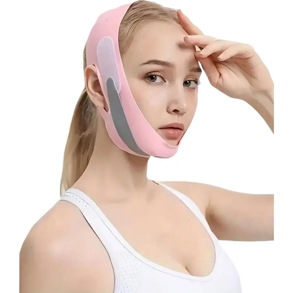 V-Shape Face Lifting Bandage – Chin & Cheek Contouring Belt