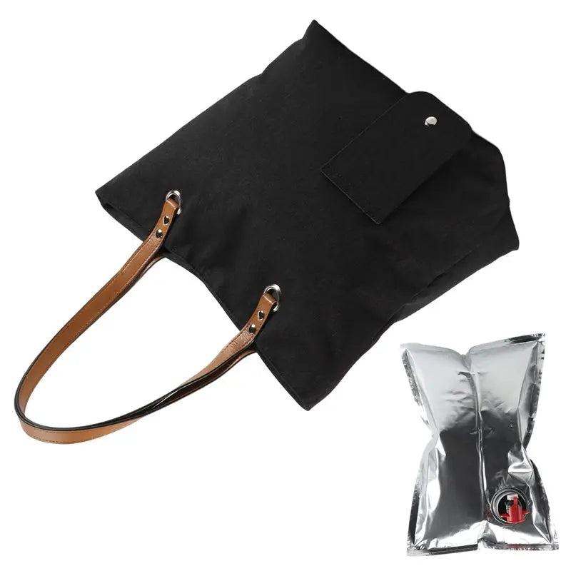 Insulated Wine Tote Bag – Leakproof Beach Cooler Carrier