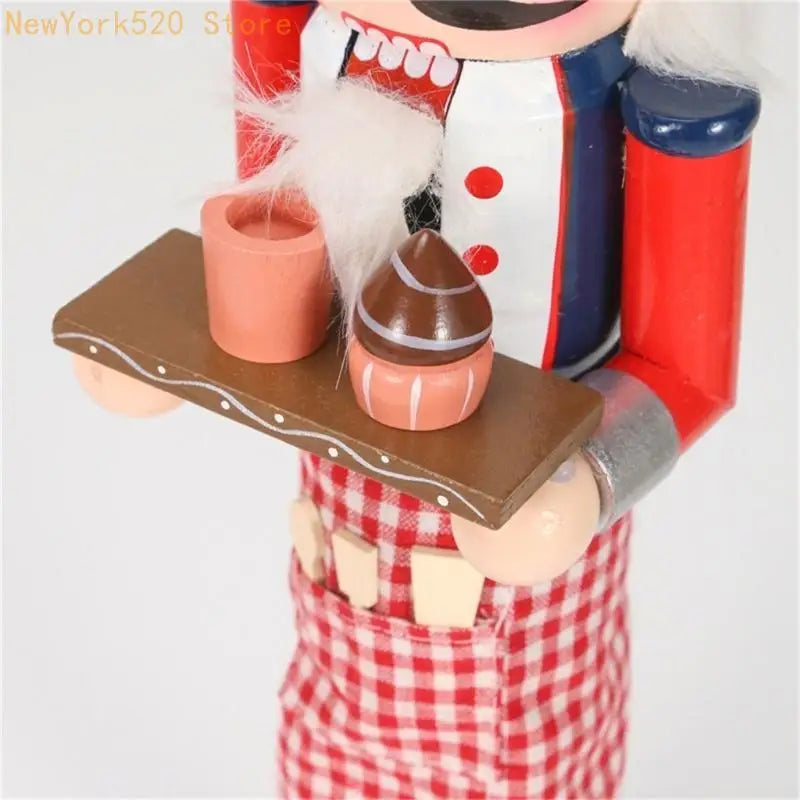 Hand Painted Baker Nutcracker Figurine 38cm Christmas Décor