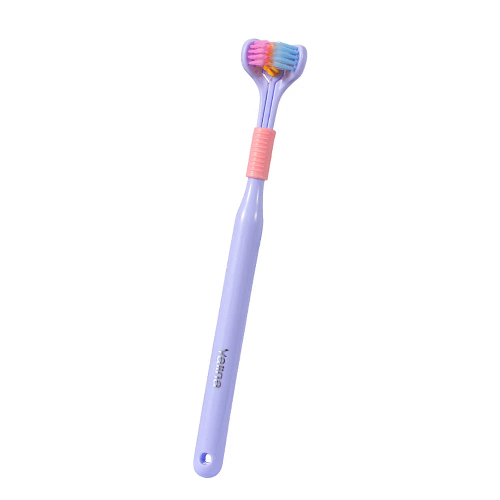Triple-Angle Toothbrush Soft Bristles 360° Clean | VIBE