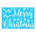 Christmas Electrostatic Window Stickers – Santa & Reindeer