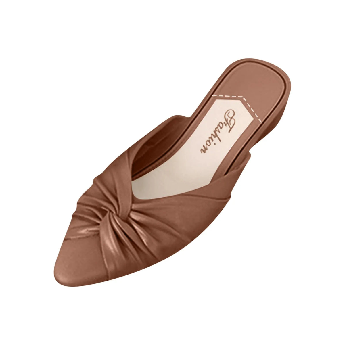 Women's Pointed Toe High Heel Slippers – Korean Style 2025
