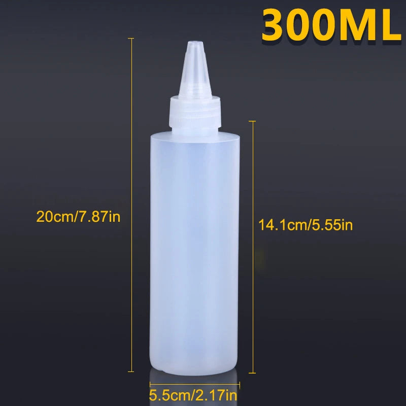 Plastic Squeeze Dropper Bottle with Screw Cap 10–1000ml