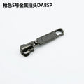 15 Pcs YKK No.5 Metal Zipper Sliders Self-Locking Long Pull Tab