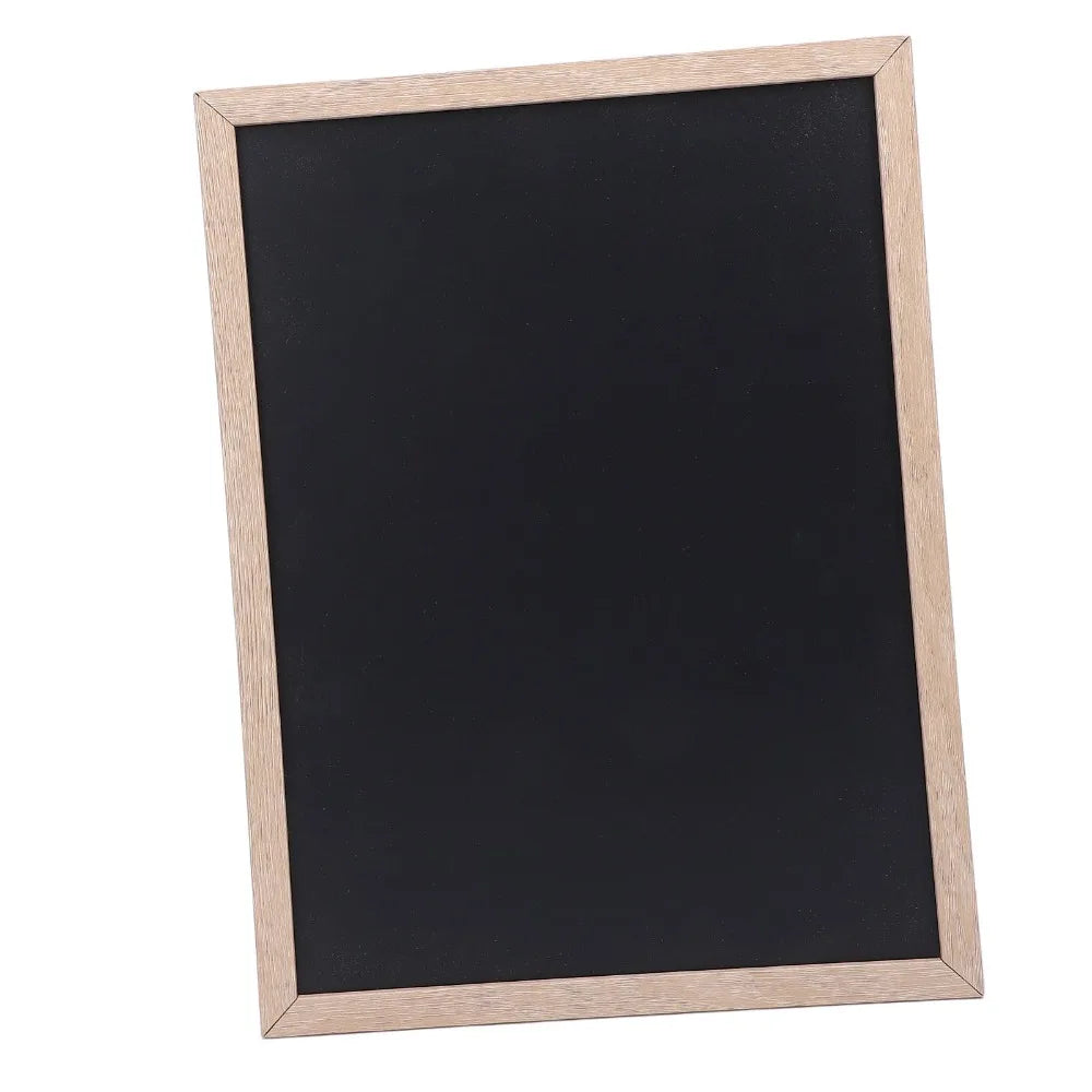 4-Pack Hanging Wooden Chalkboard Signs 7.87x11.8 In Menu Board