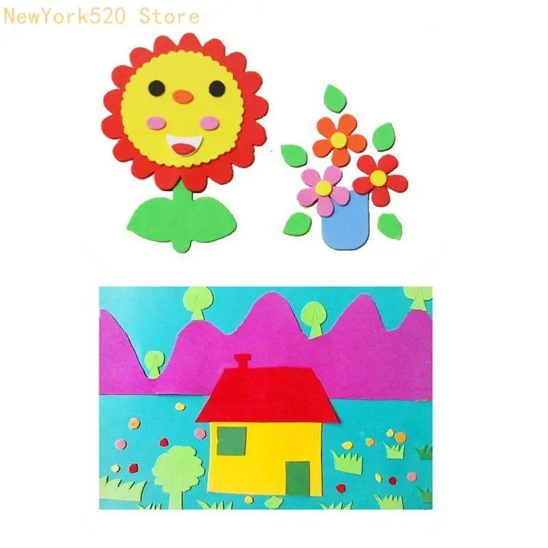 10-Pc Sponge Foam Paper Sheets 2mm Thick – DIY Craft Set