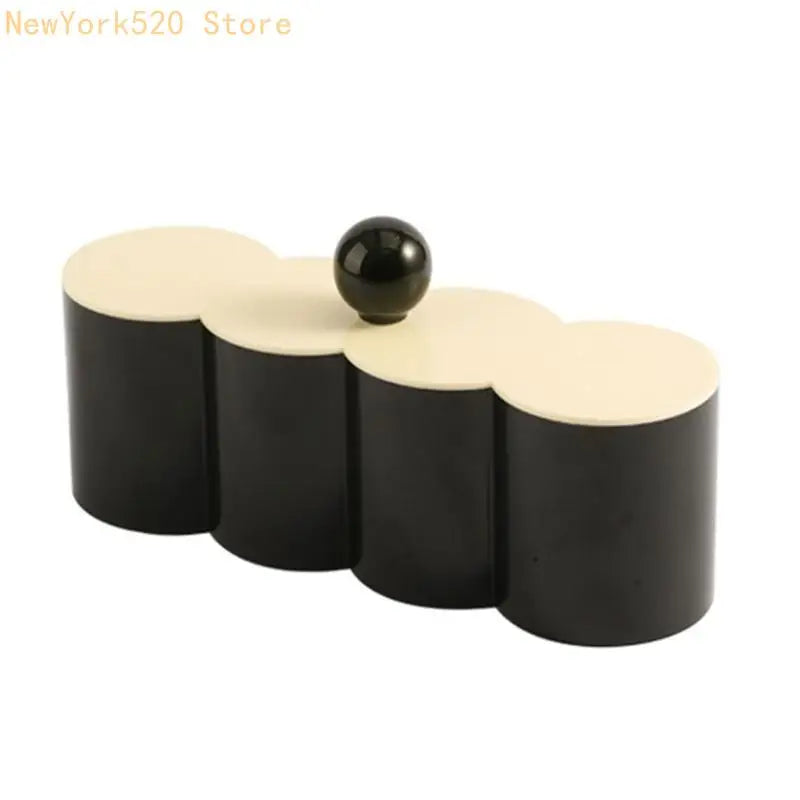 Dustproof Desktop Storage Box with Lid | Desk Organizer