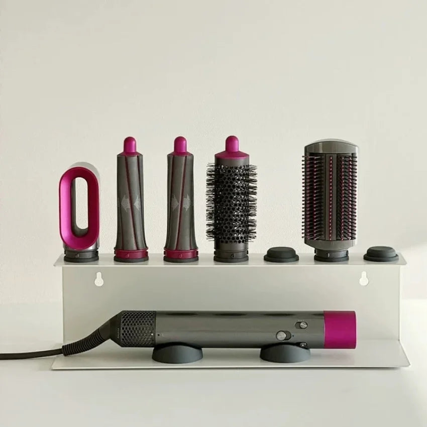 Hair Dryer & Styling Tools Wall Storage Rack – No Drill