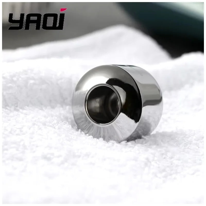 YAQI Inkwell Stainless Steel Razor Holder – Men's Shaving Stand