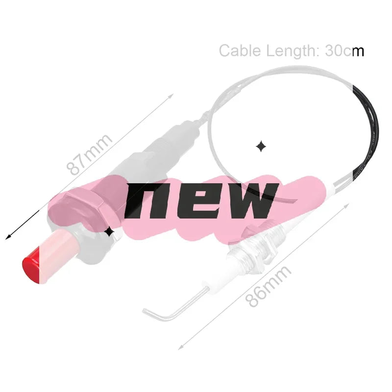 Piezo Push Button Spark Igniter – Gas Grill BBQ Stove Oven