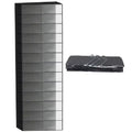 26-Pocket Over The Door Shoe Organizer – Clear Foldable Rack