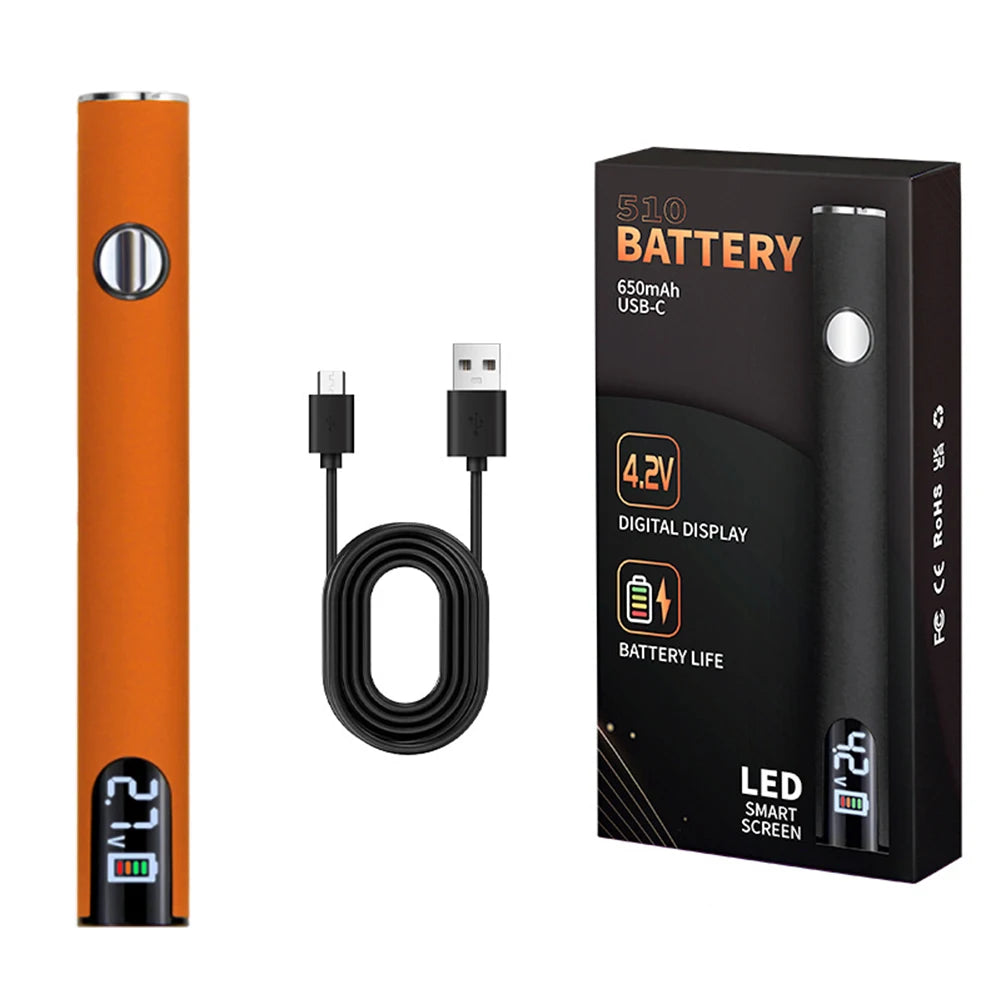 Portable 510 Electric Soldering Iron USB-C Rechargeable 650mAh