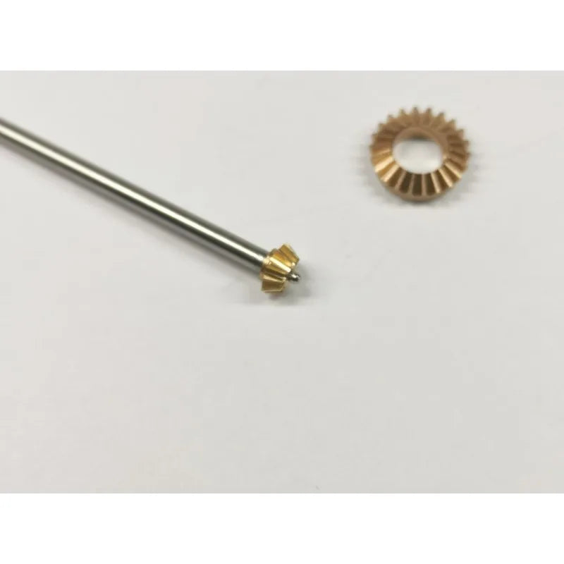 0.4 Module 90° Bevel Gear Set 10T/22T 1:2 Ratio – DIY Model