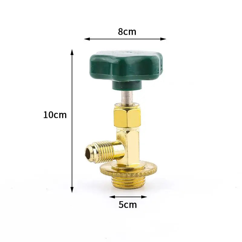 Universal Refrigerant Bottle Opener Valve – AC Fluorine Tool