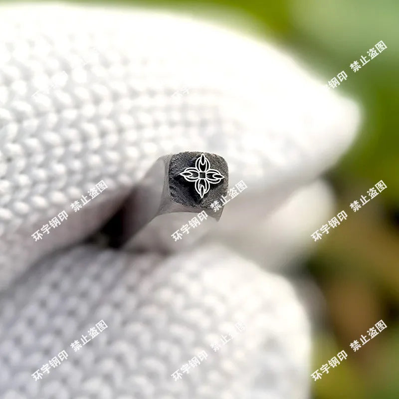 Steel Seal Chisel Ruyi Pattern – Bracelet & Ring Stamping Tool
