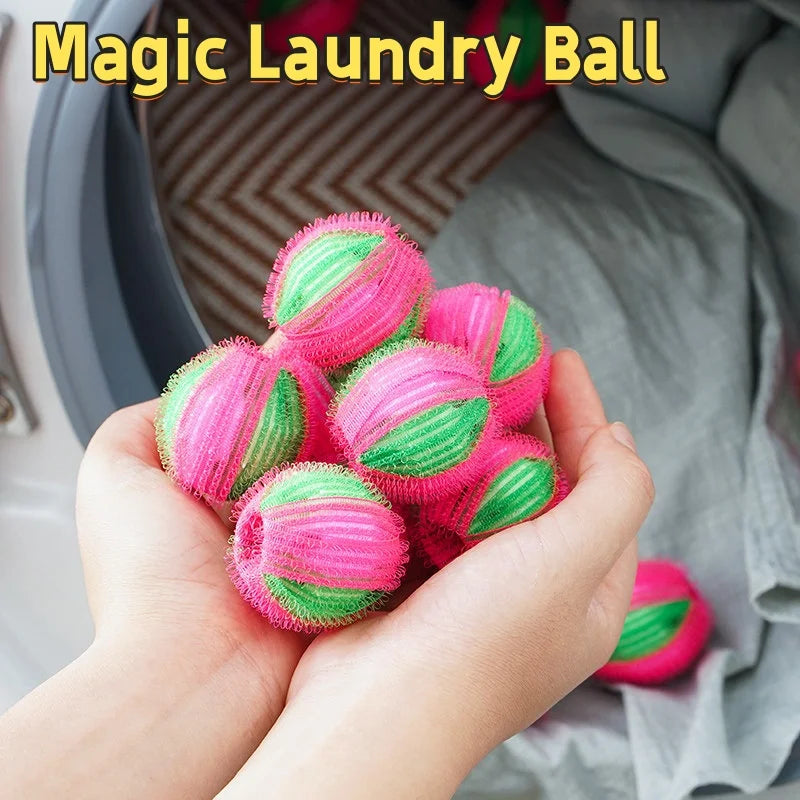 Reusable Laundry Balls – Pet Hair & Lint Remover for Washing Machine