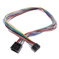 16-Pin Universal Car Stereo ISO Wire Harness Adapter Cable 60cm