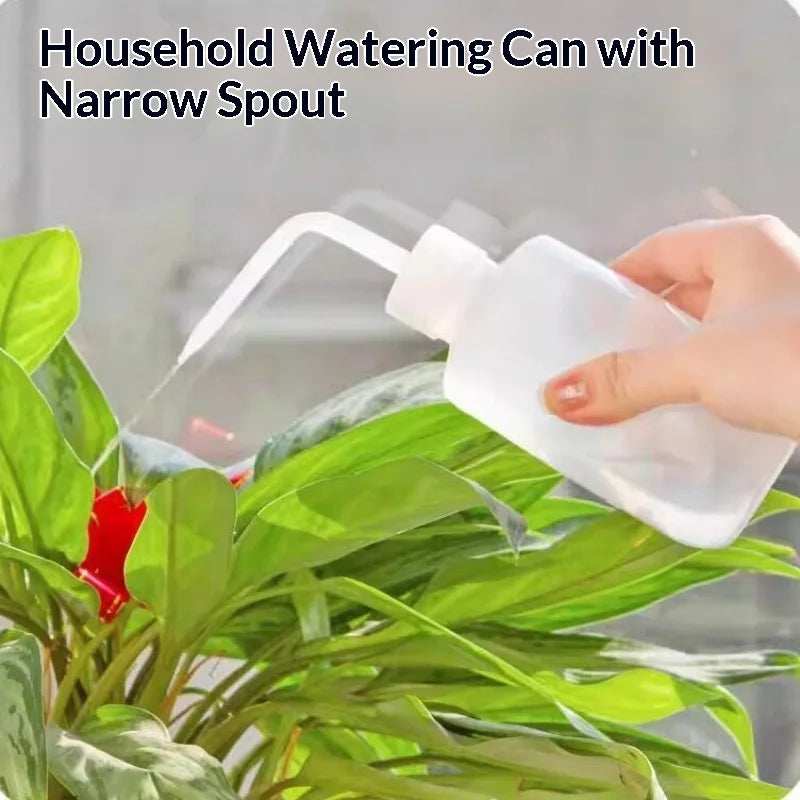 Squeeze Watering Bottle Long Curved Nozzle for Succulents
