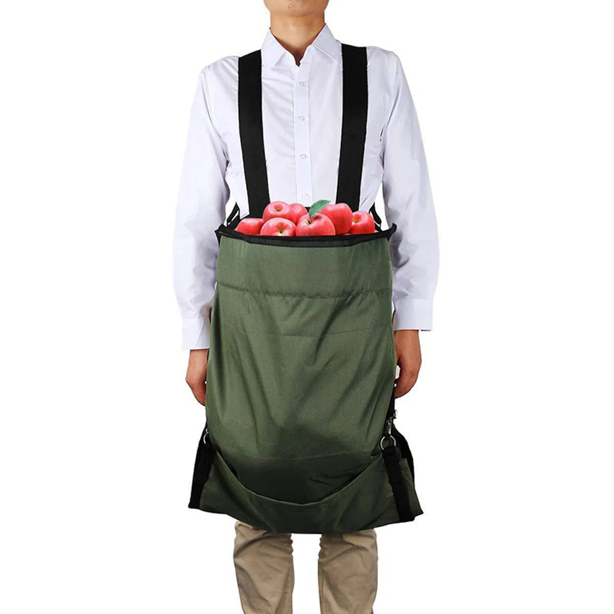 Collapsible Fruit Picking Bag – Adjustable Strap, 600D Oxford