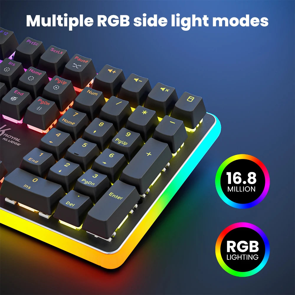 RK Royal Kludge RK918 108-Key RGB Mechanical Keyboard