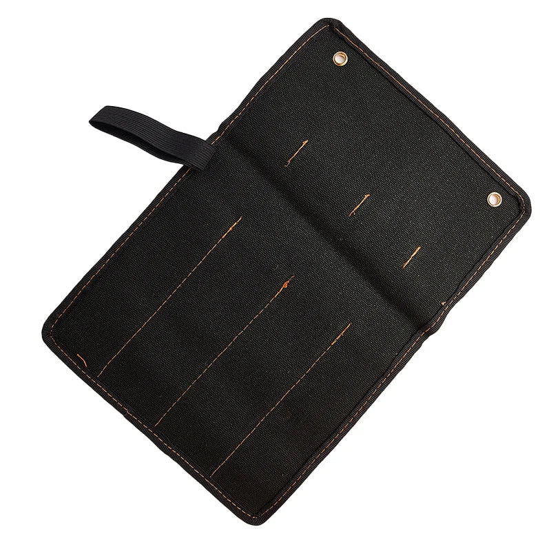 Canvas Tool Roll Organizer – Wrench & Chisel Pocket Pouch