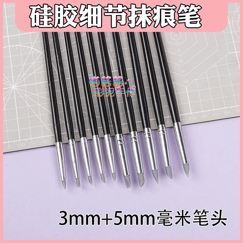 Double-Head Clay & Dot Drill Pen – Smear, Sculpt & Detail Tool