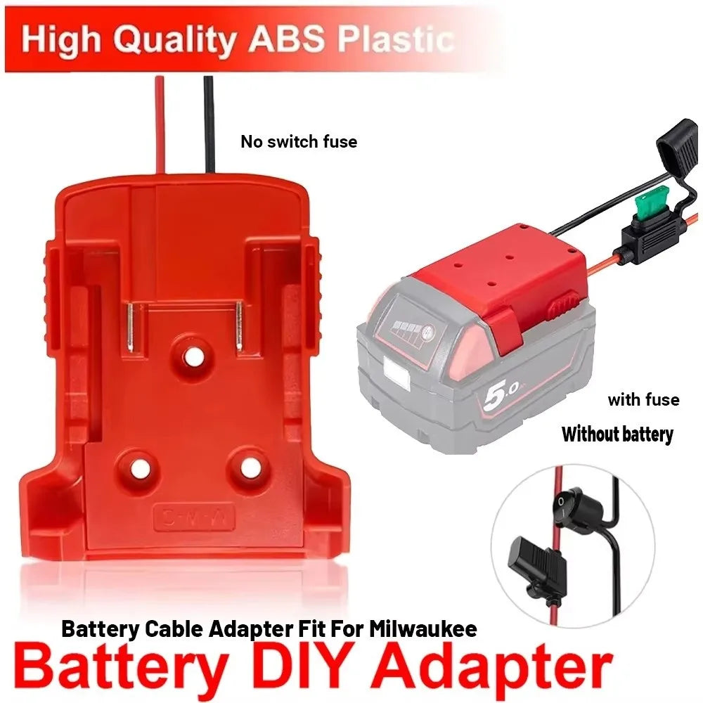 Milwaukee 18V Battery Adapter Converter | DIY Power Output