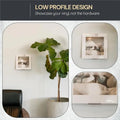 Clear Vinyl Record Wall Mount – 8-Pack Adhesive Album Display