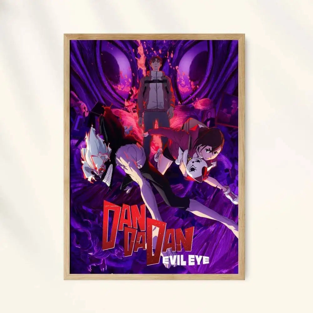 DanDaDan Anime Self-Adhesive Waterproof Poster | Wall Art Decor