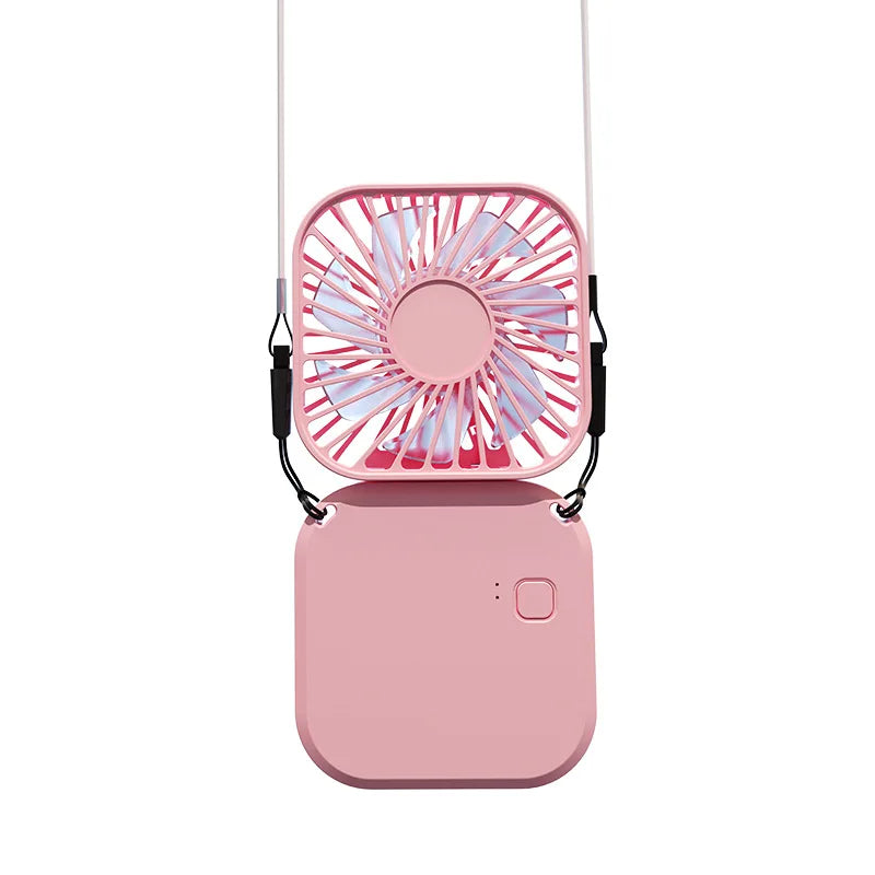 VIBE Portable Mini Handheld Fan USB Rechargeable Foldable