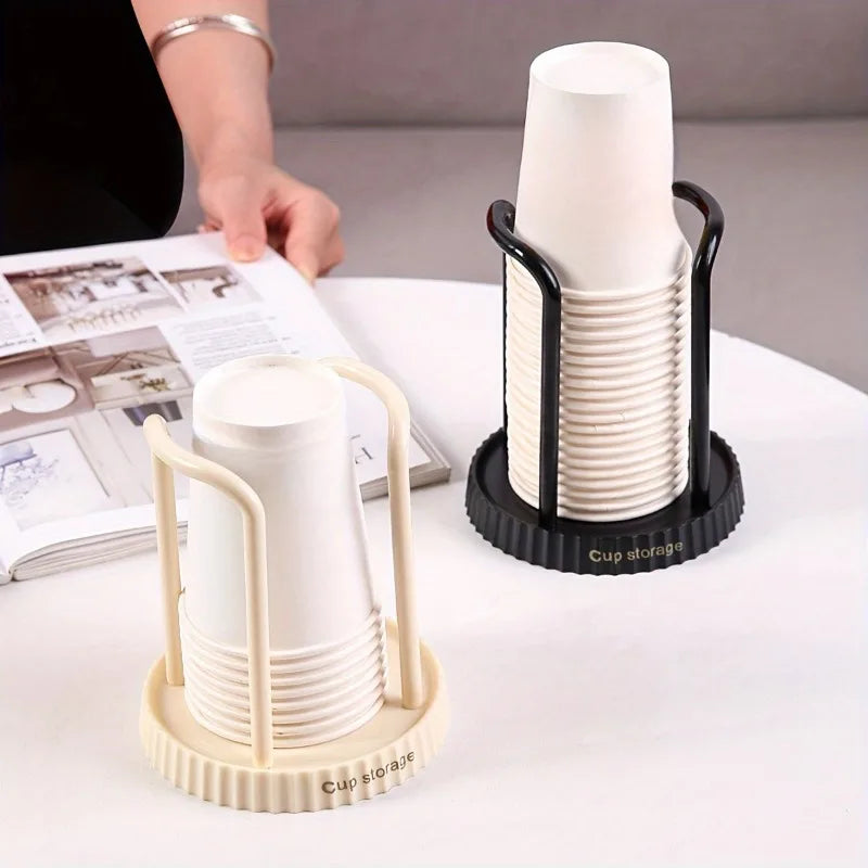 Multi-Functional Disposable Cup Dispenser & Holder Organizer