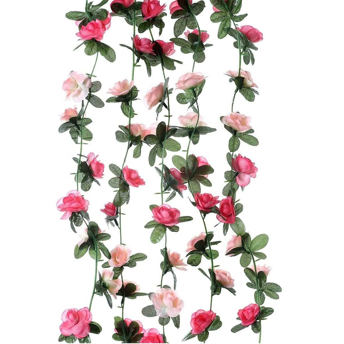 2.5m Artificial Rose Vine Garland for Wedding & Home Decor