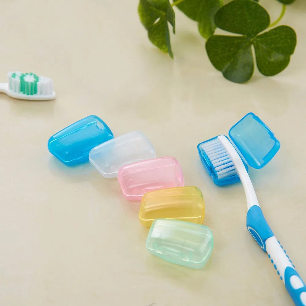 Portable Travel Toothbrush Case – Dustproof Plastic Cover