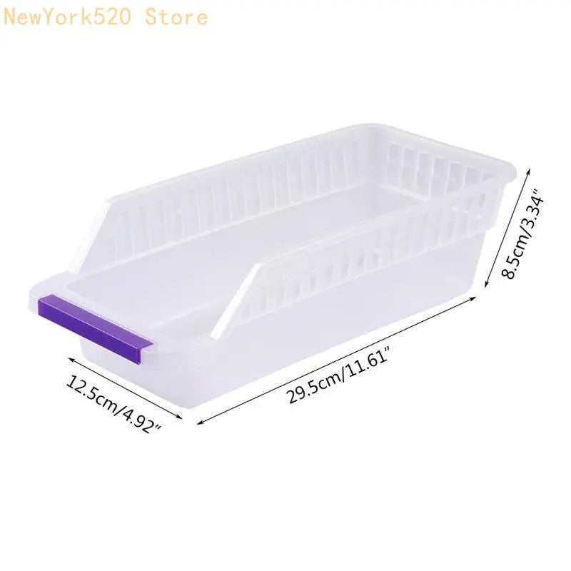 Space-Saving Hanging Fridge Basket & Sink Caddy Organizer
