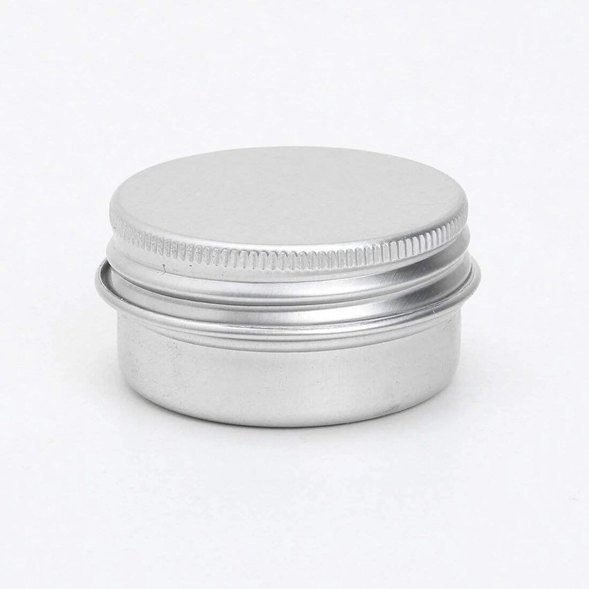 75-Pack 15ml Aluminium Tins – Empty Cosmetic & Candle Pots