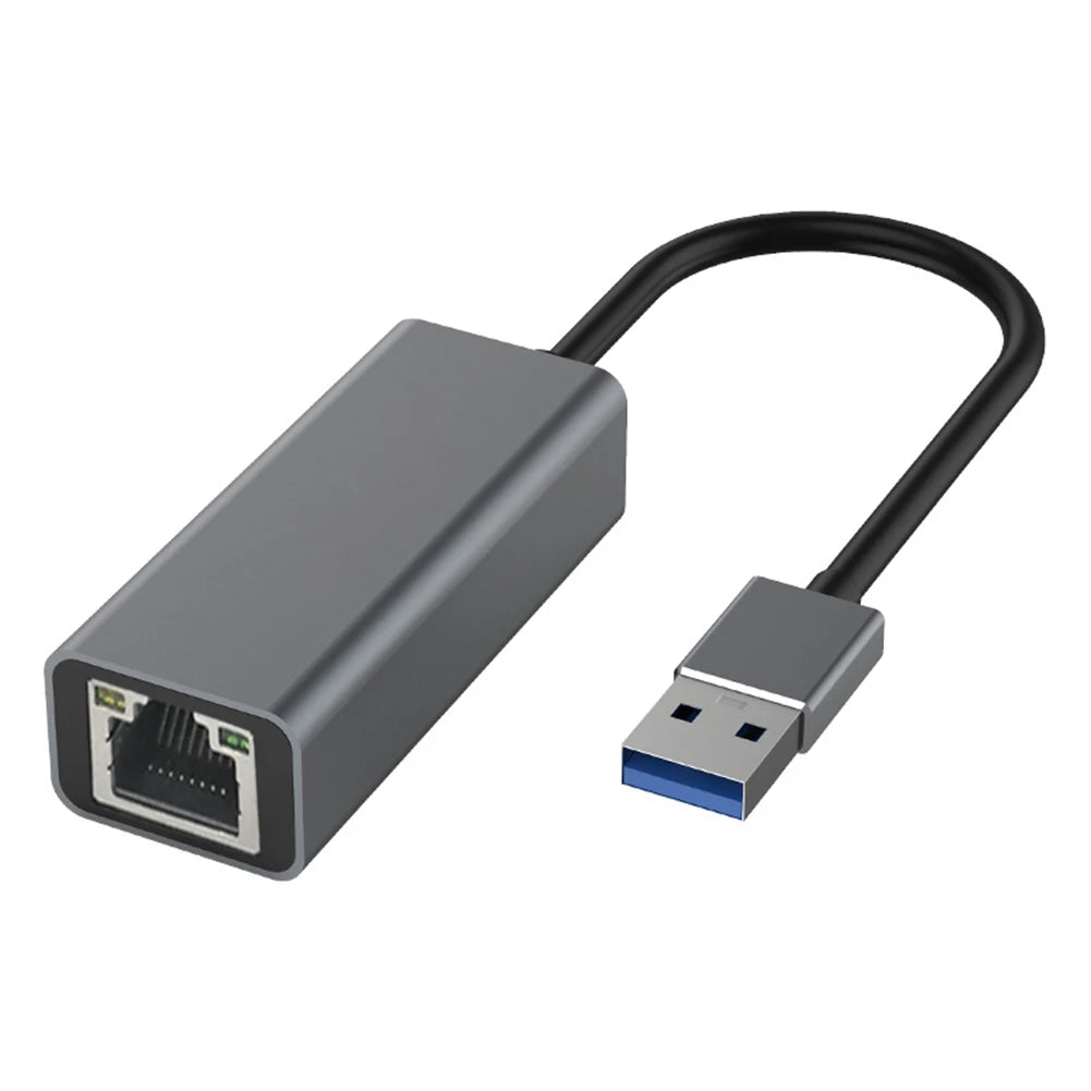 USB-C to RJ45 Gigabit Ethernet Adapter – 1000Mbps LAN Network Card