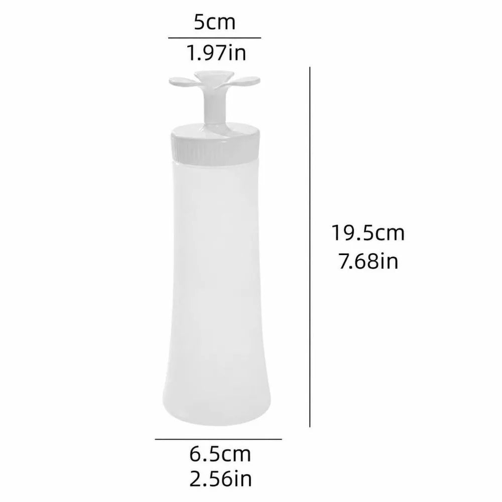 3-Pack 350ml Inverted Squeeze Bottles – Sauce & Oil Dispenser