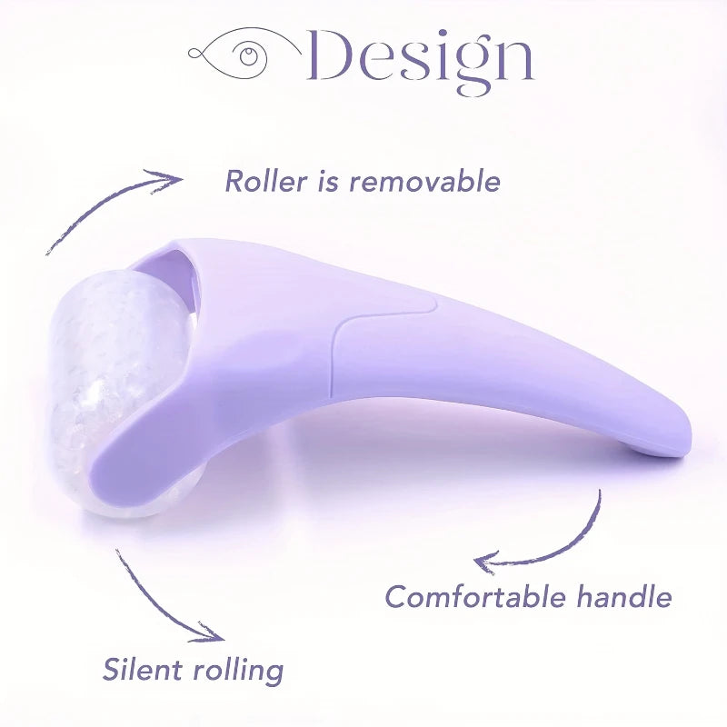 VIBE Large Ice Roller Facial Massager – Face & Eye Tool