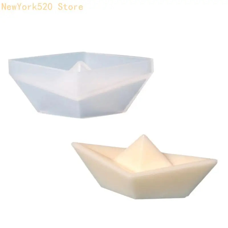 Silicone Boat-Shaped DIY Mold – Soap, Resin, Baking Crafts