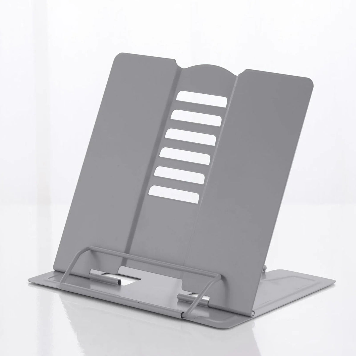 Metal Adjustable Book Stand – 6 Positions, Cookbook & Study